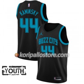 Charlotte Hornets Frank Kaminsky 44 2018-19 Jordan Brand City Edition Musta Lasten Pelipaidat Swingman